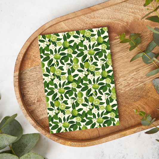 Limes and Leaves | JN009 | Image Transfer Paper