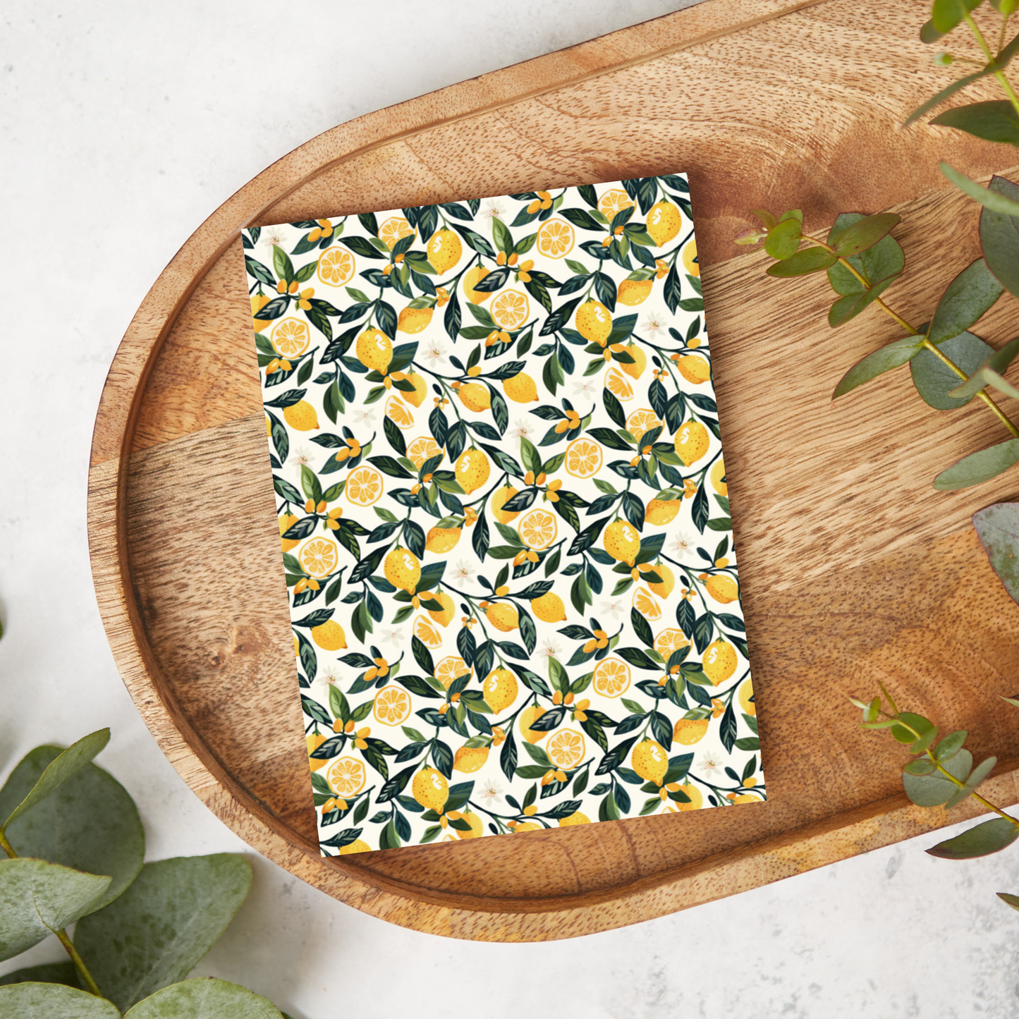 Lemons and Leaves | JN012 | Image Transfer Paper