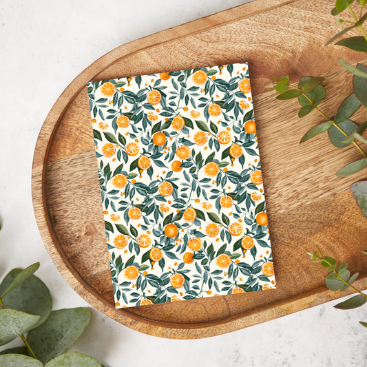 Oranges and Leaves | JN013 | Image Transfer Paper