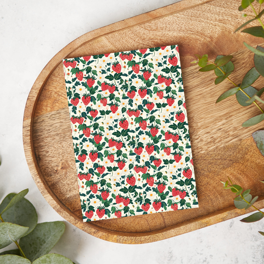 Strawberries and Flowers | JN018 | Image Transfer Paper