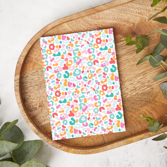 Colorful Leopard Print | AN04 | Image Transfer Paper