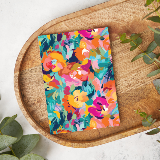 Bright Abstract Flowers | SV20 | Image Transfer Paper