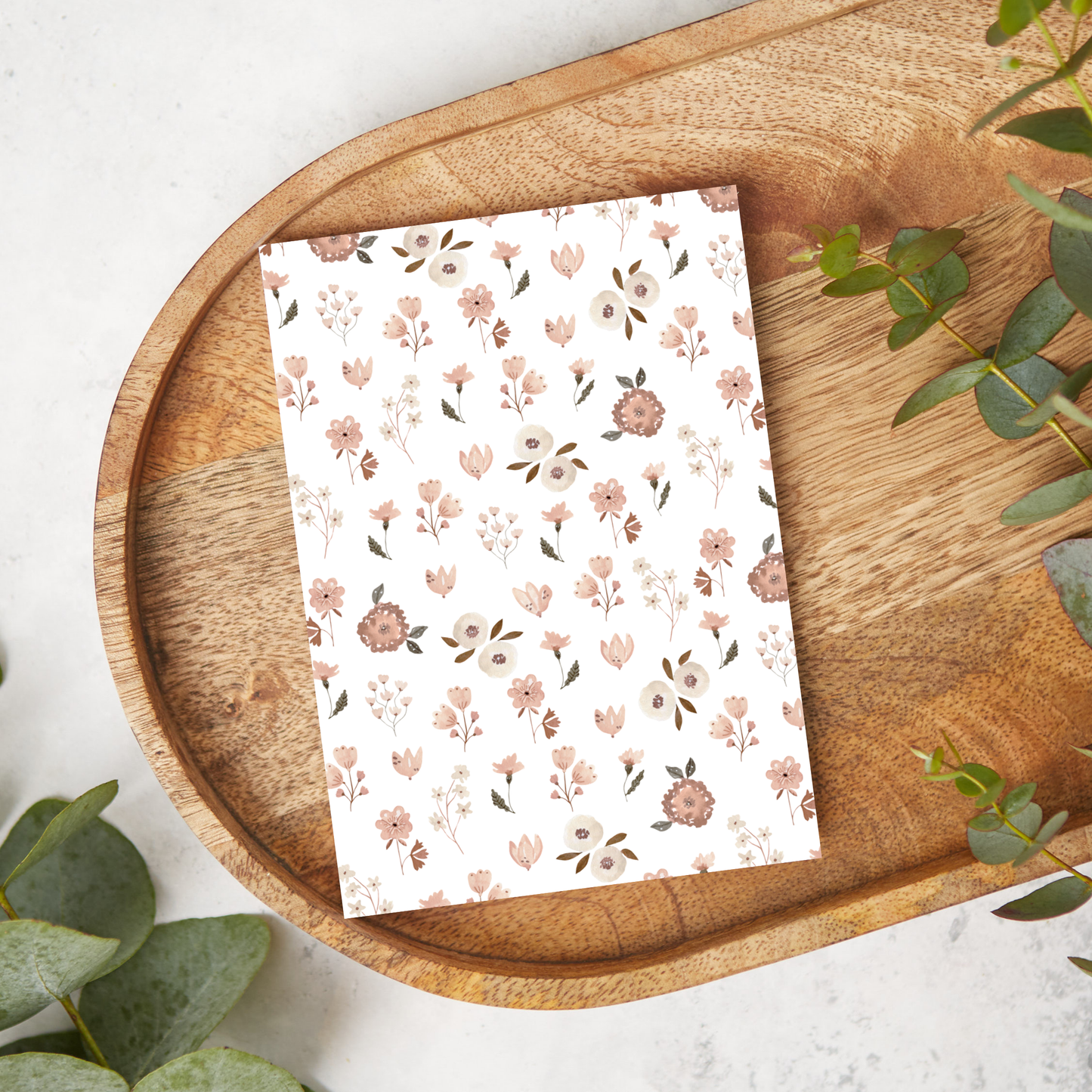 Soft Beige Florals | FL023 | Image Transfer Paper