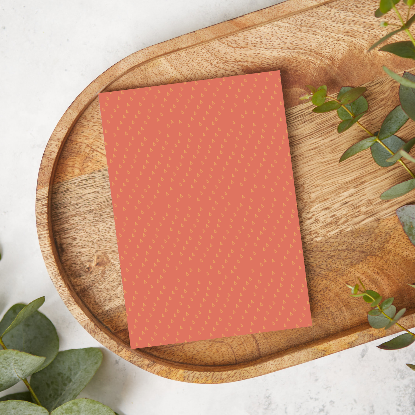 Salmon Mini Triangles | CL04 | Image Transfer Paper