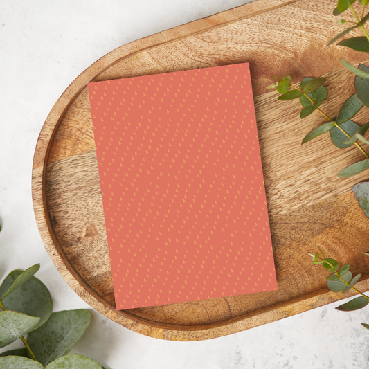 Salmon Mini Triangles | CL04 | Image Transfer Paper