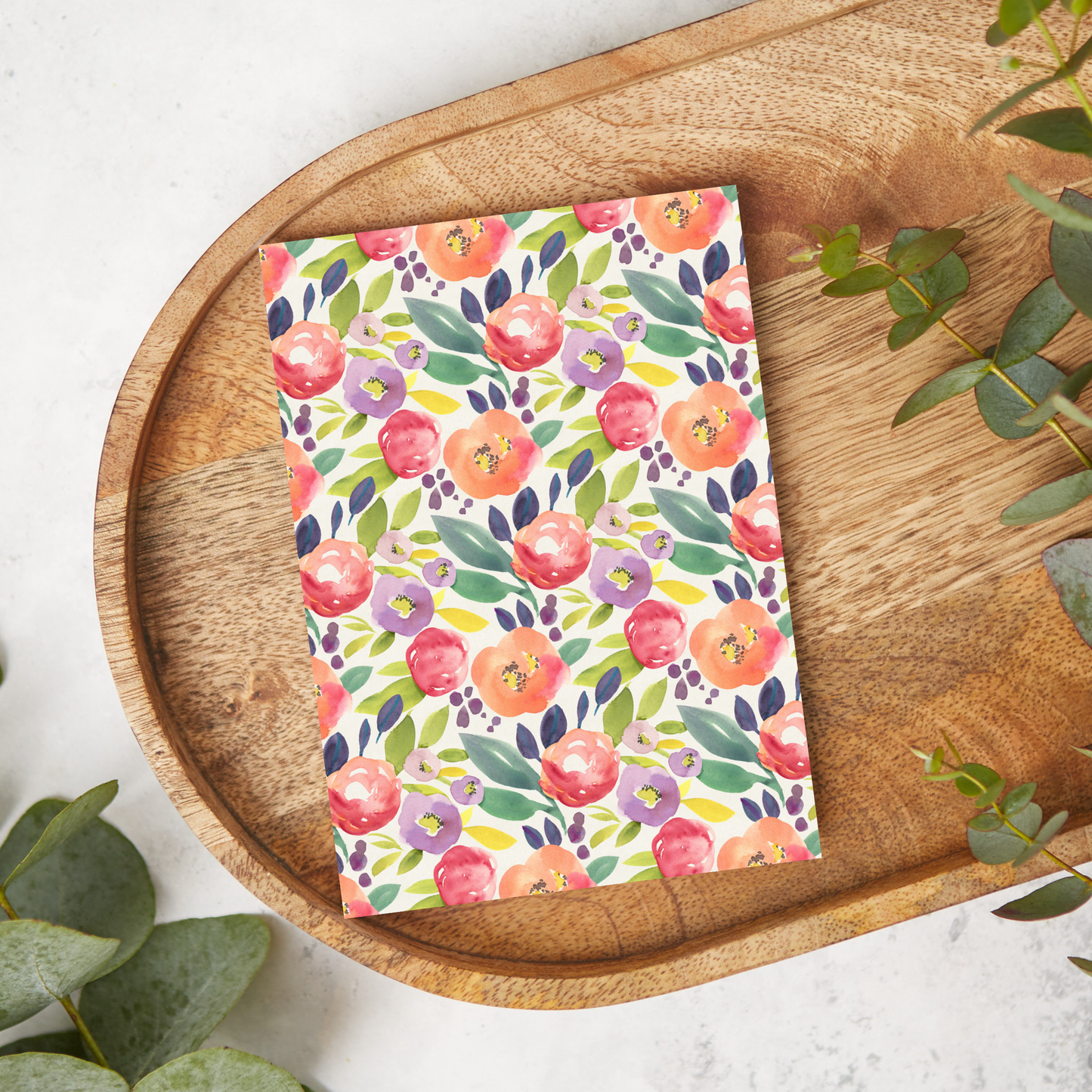 Bright Watercolor Florals A | FL026 | Image Transfer Paper