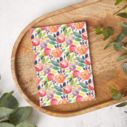 Bright Watercolor Florals A | FL026 | Image Transfer Paper