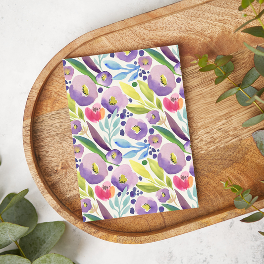 Bright Watercolor Florals B | FL028 | Image Transfer Paper