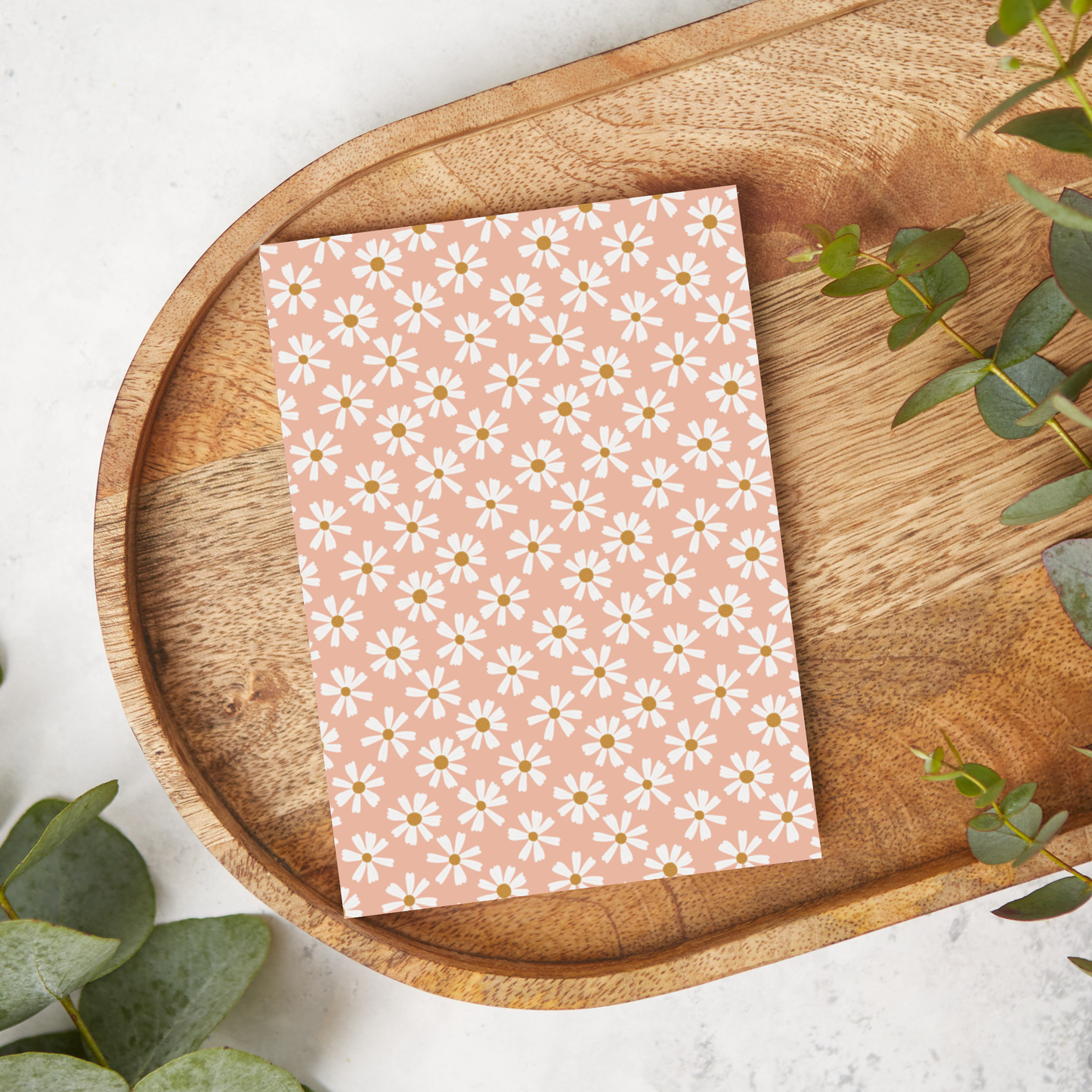 White on Pink Daisies | DA03 | Image Transfer Paper