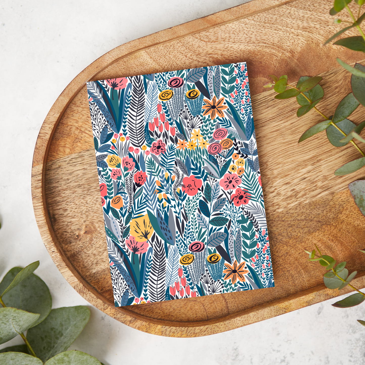 Blue Botanical Garden | BF04 | Image Transfer Paper