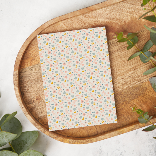 Retro Doodle Flowers | RT09 | Image Transfer Paper