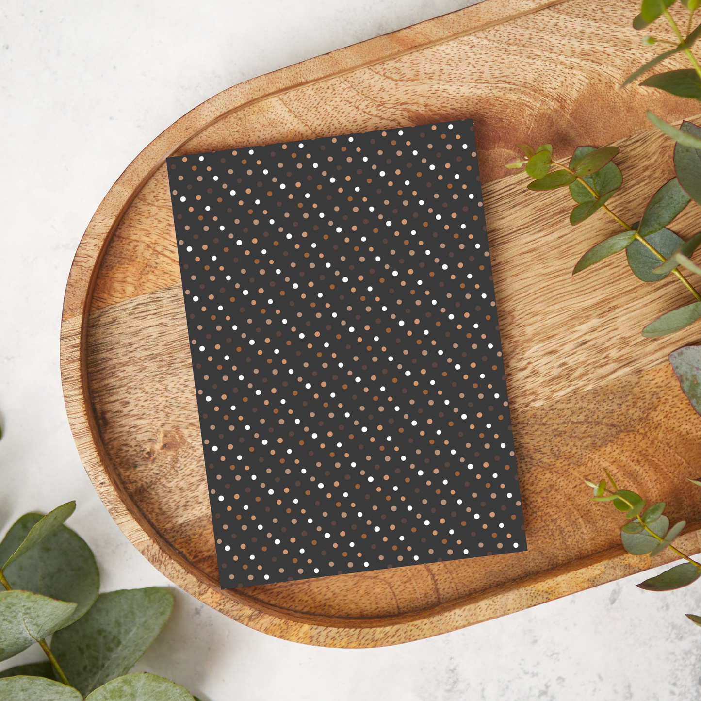 Black and Tan Dots | CF10 | Image Transfer Paper