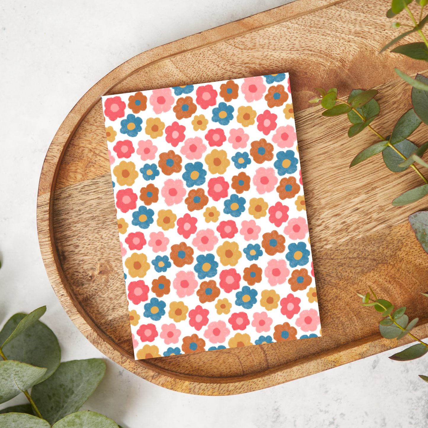 Crayon Flowers - Boho | XC024 | Image Transfer Paper