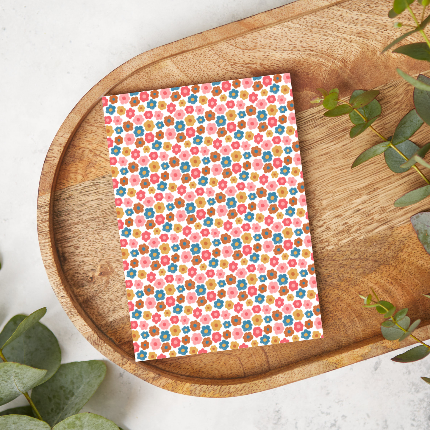 Mini Crayon Flowers - Boho | XC029 | Image Transfer Paper