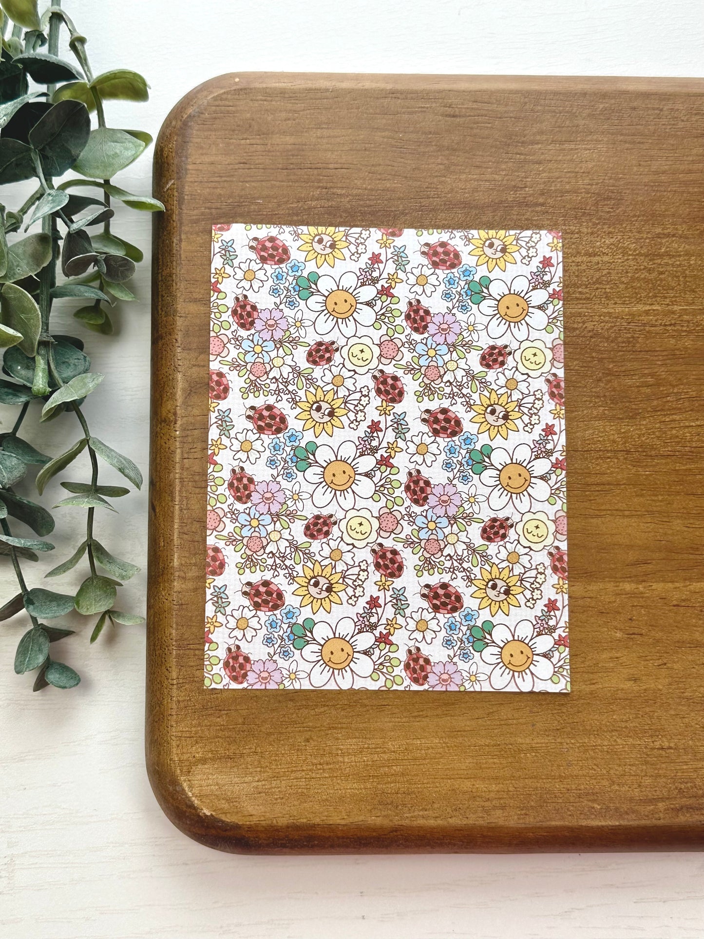 Smiley Flower Garden | RT15 | Image Transfer Paper