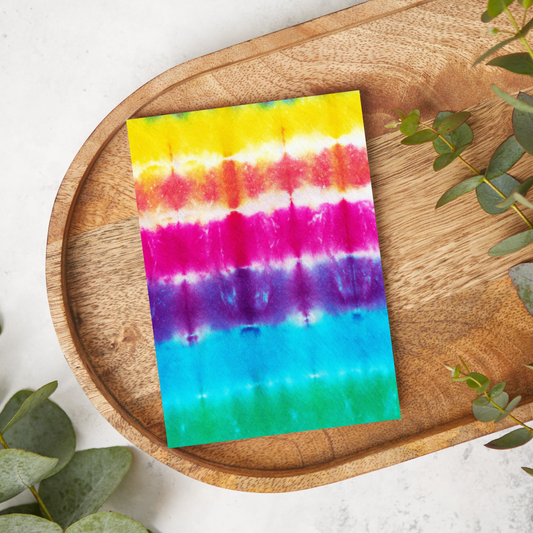 Rainbow Stripe Tie Dye | TD02 | Image Transfer Paper