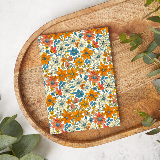 Boho Autumn Flowers | WM101 | Image Transfer Paper