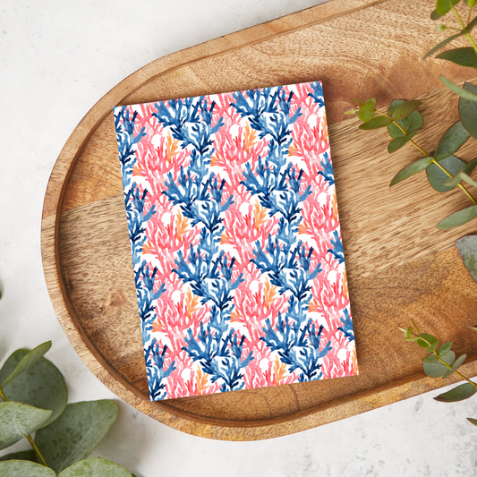 Blue and Pink Coral | WM114 | Image Transfer Paper