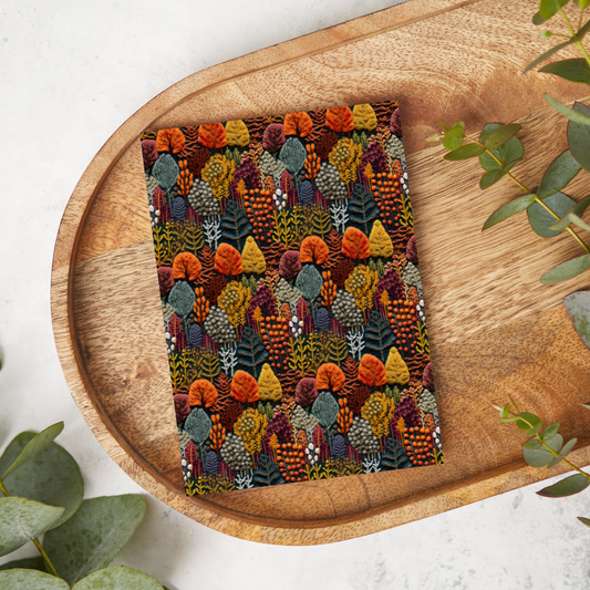 Embroidered Fall Trees | WM58 | Image Transfer Paper