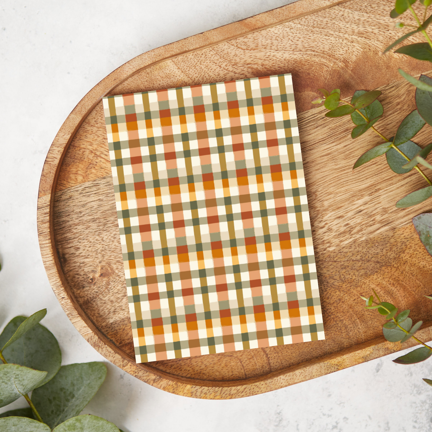 Autumn Plaid | WM70 | Image Transfer Paper