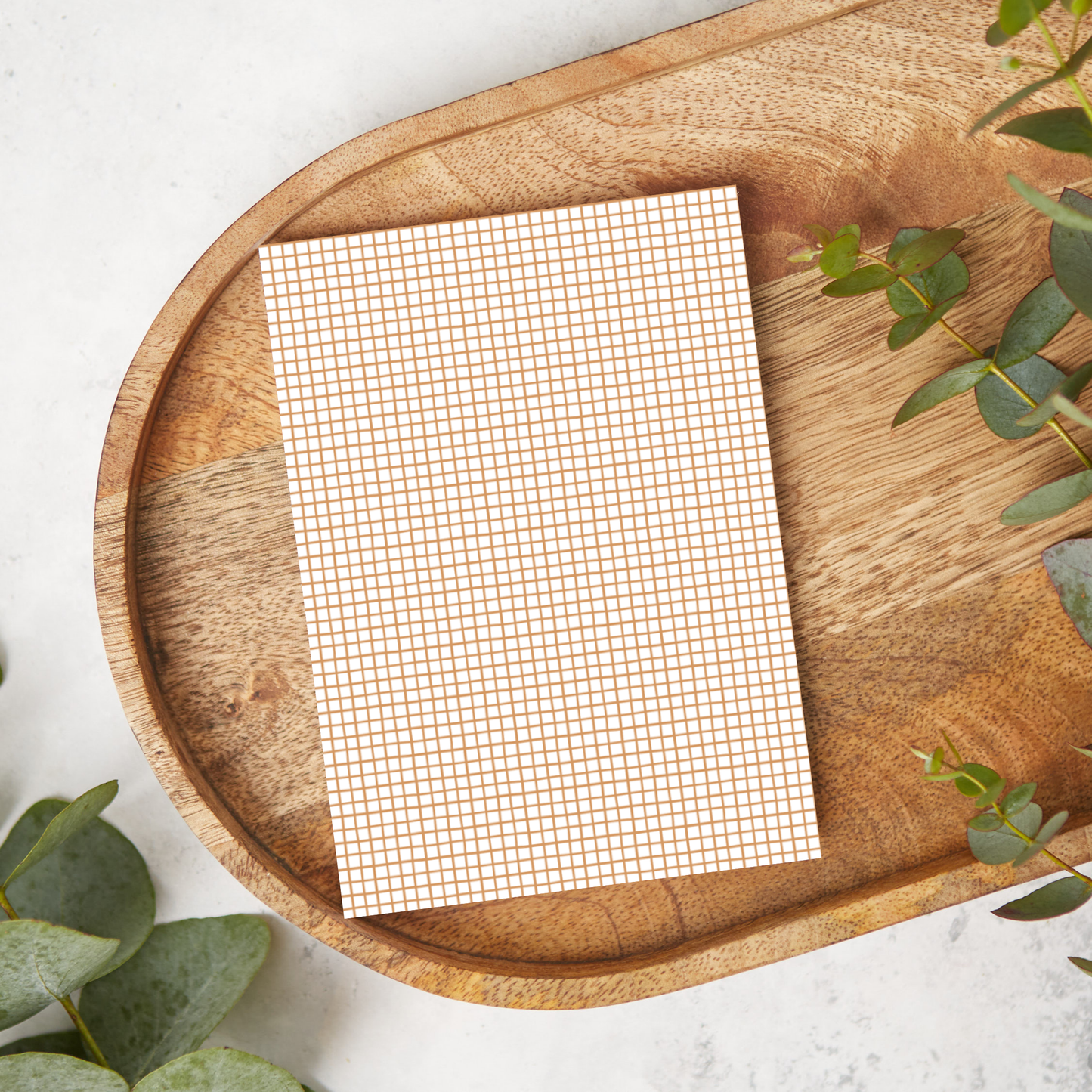 Brown Grid | WM73 | Image Transfer Paper