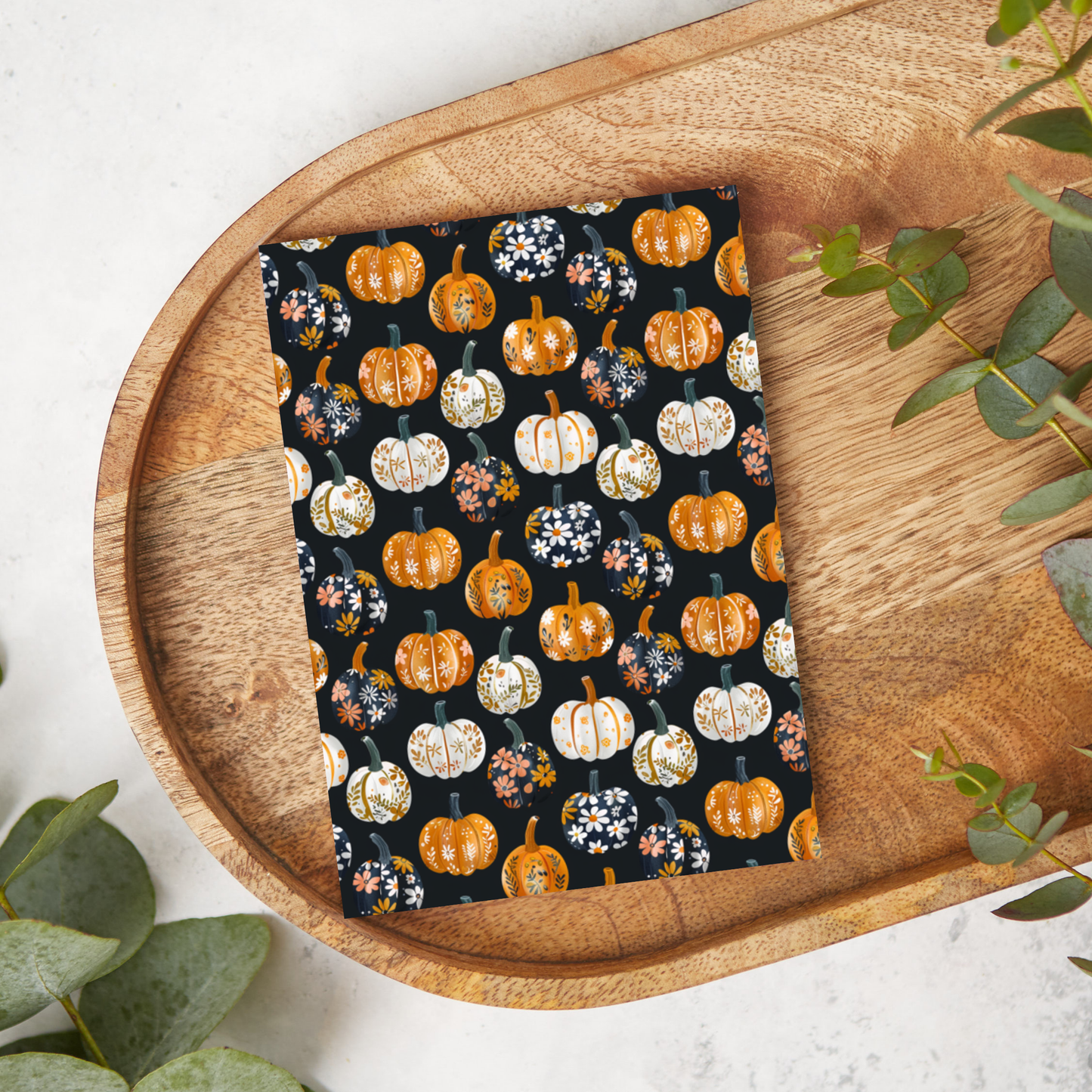 Dark Boho Pumpkins | WM80 | Image Transfer Paper