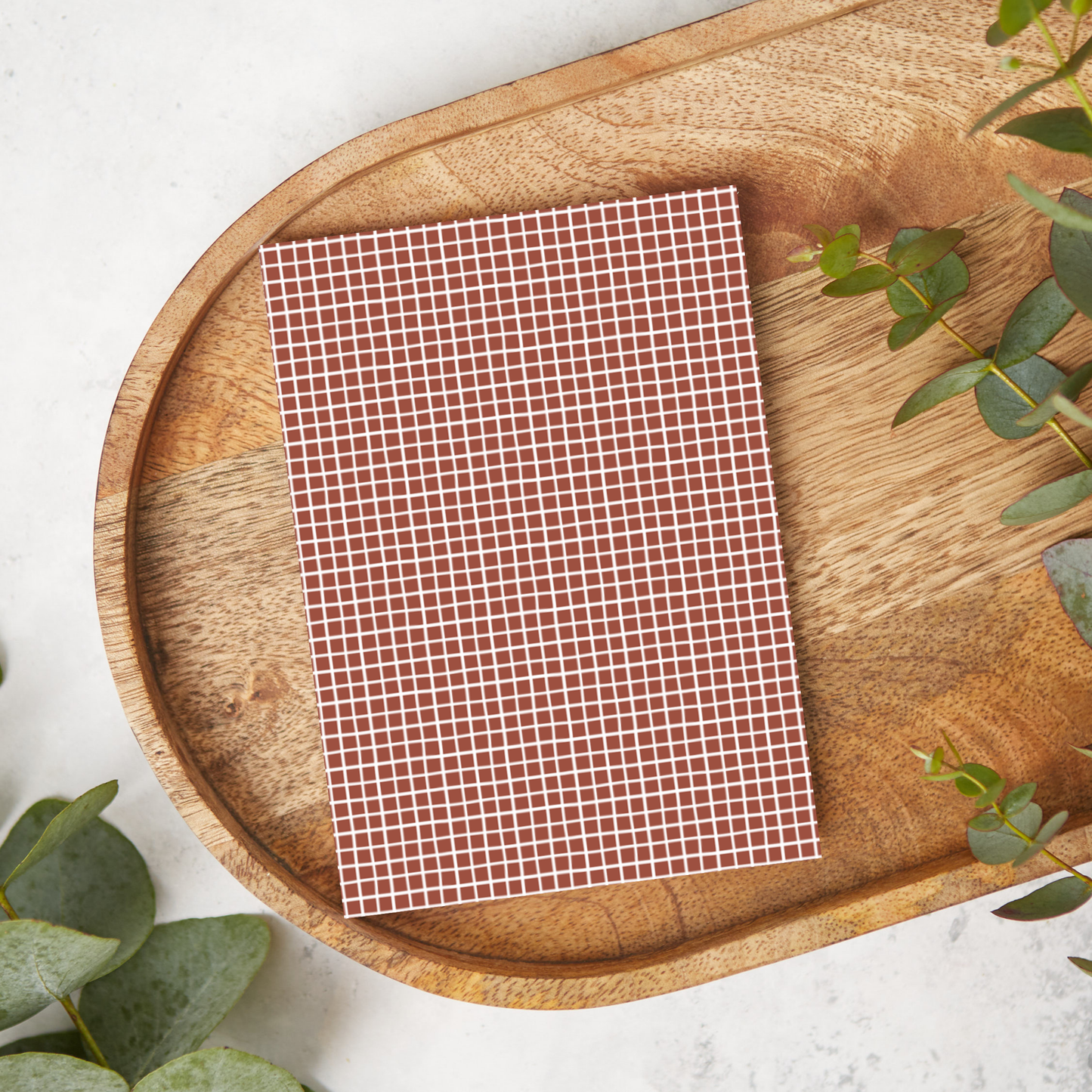 Cranberry Grid | WM81 | Image Transfer Paper