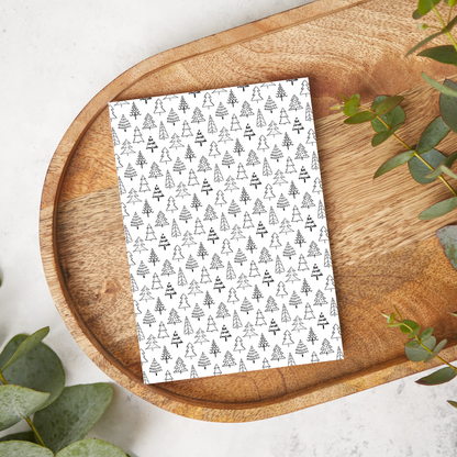 Black & White Doodle Trees | CH64 | Image Transfer Paper