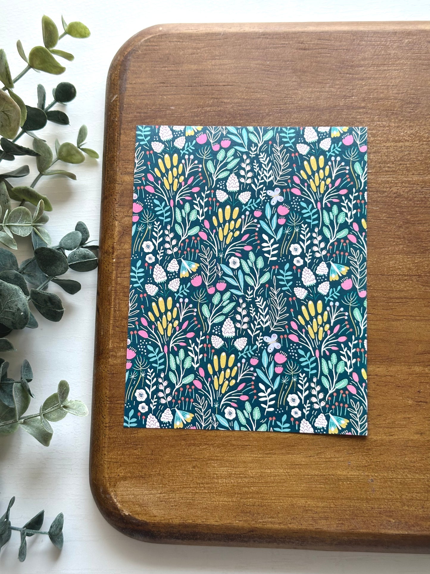 Colorful Garden | FL073 | Image Transfer Paper