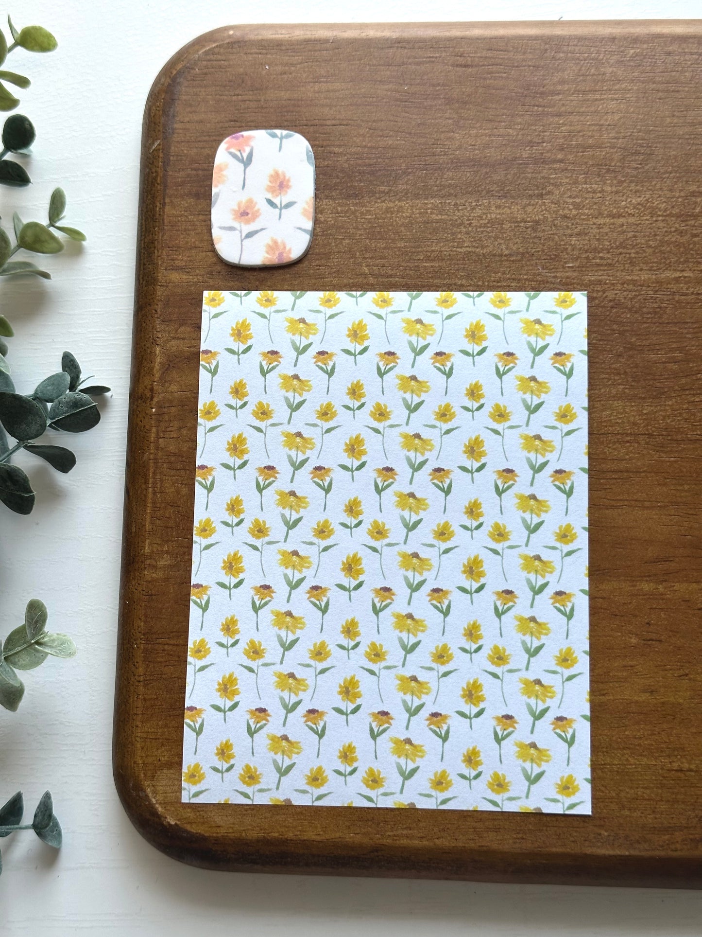 Yellow Flowers | FL077 | Image Transfer Paper