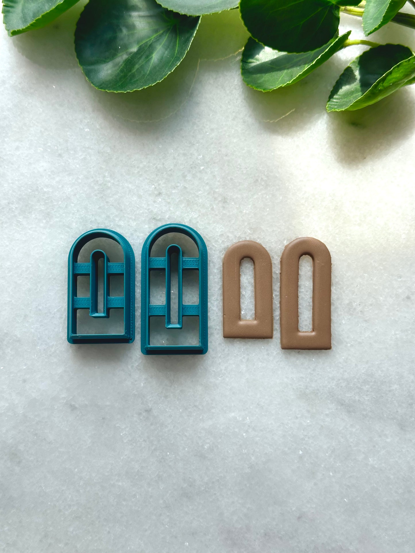 Skinny Windowed Arch | Polymer Clay Cutter