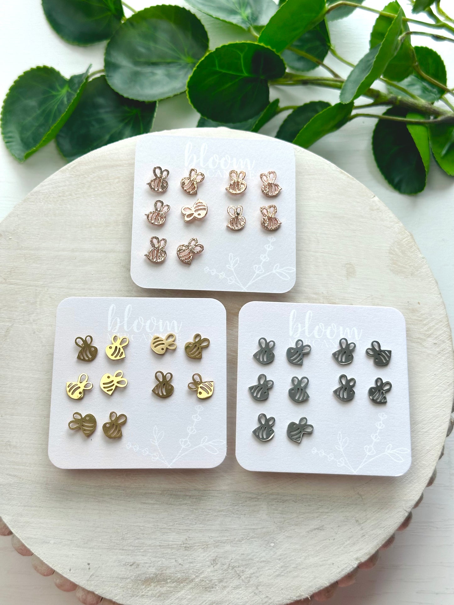 Mini Bees | Add-On Stud Packs (5 pair)