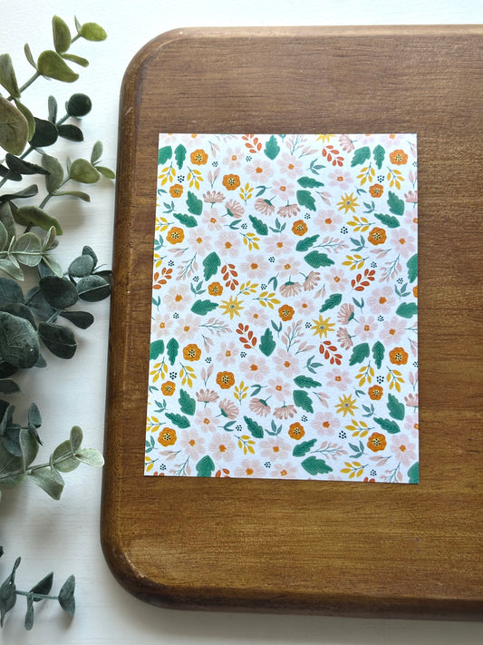 Dainty Boho Florals | BF06 | Image Transfer Paper