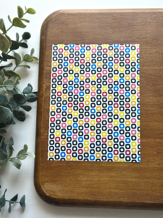 Bold Squares | AB09 | Image Transfer Paper