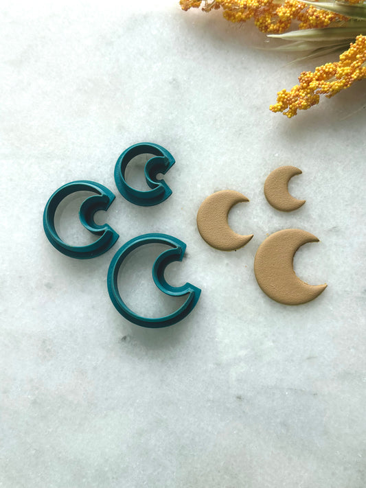 Moon | Fall Collection | Polymer Clay Cutter