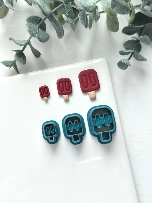 Popsicle | Polymer Clay Cutter