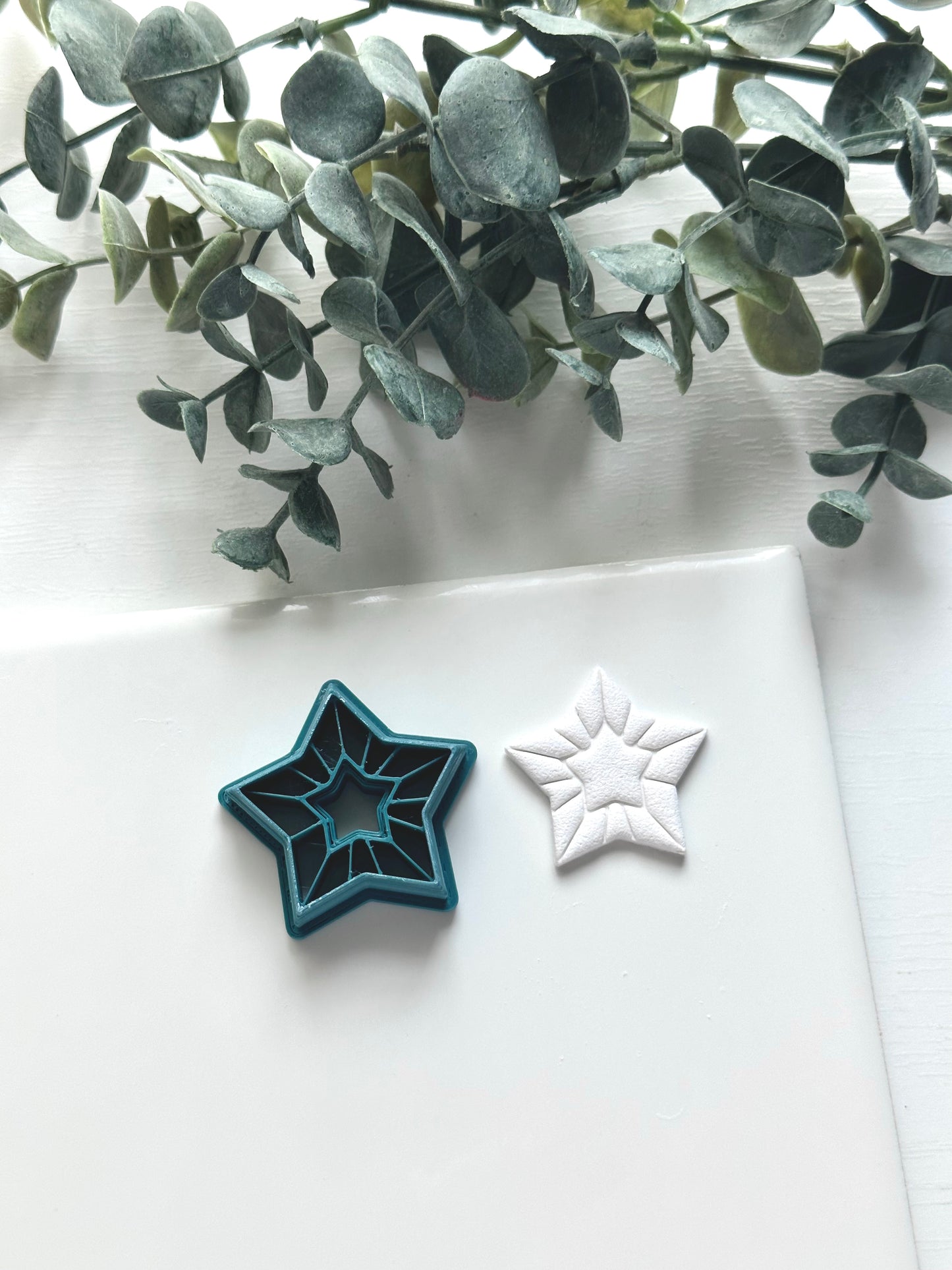 Embossed Star | Polymer Clay Cutter