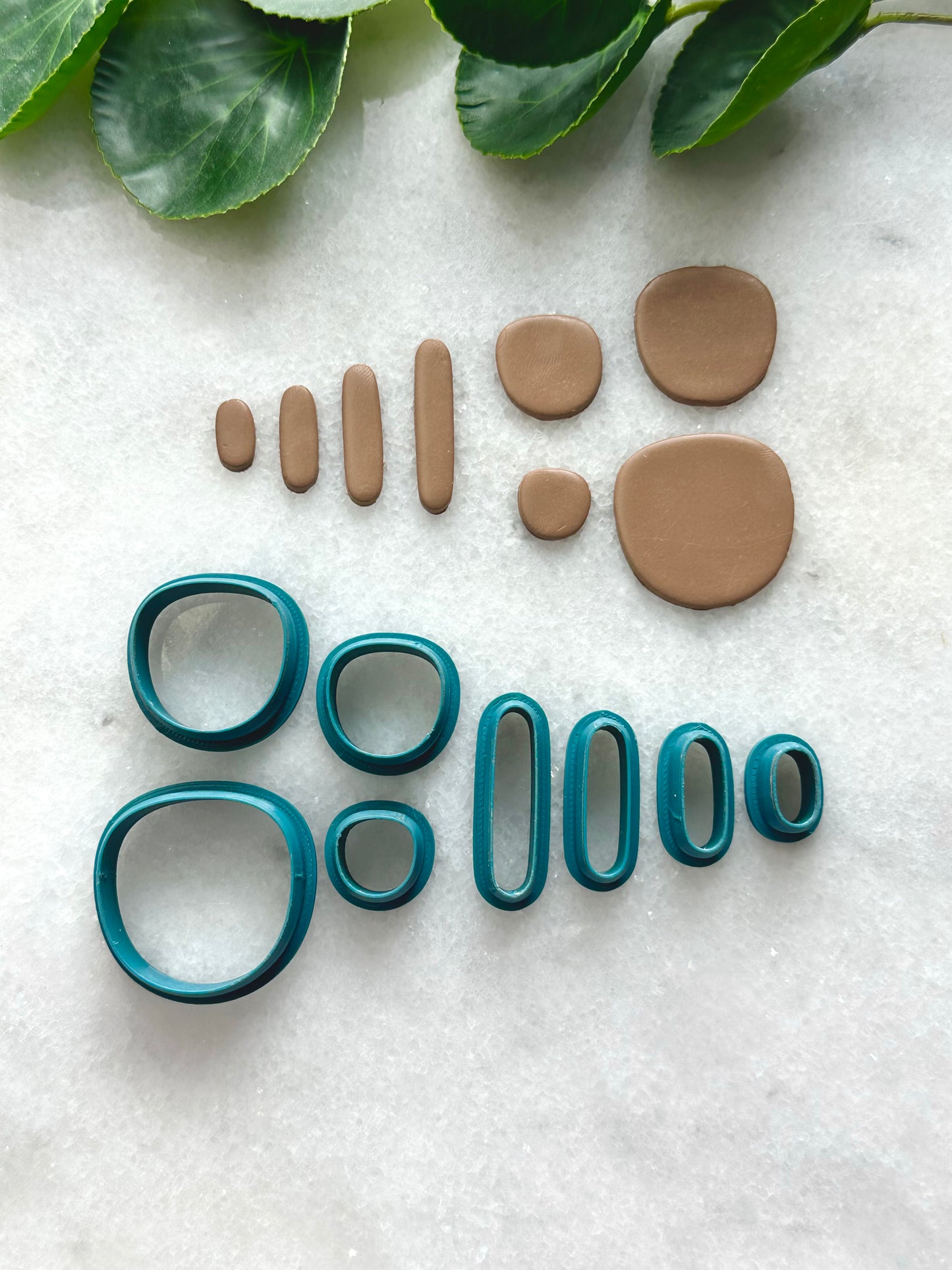 Organic Dangles | Polymer Clay Cutter