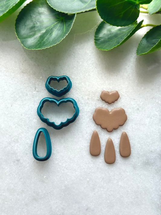 Mariah Dangle Set | Polymer Clay Cutter