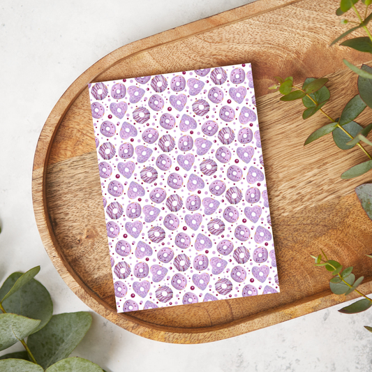 Sprinkled Purple Mixed Donuts | VL22 | Image Transfer Paper