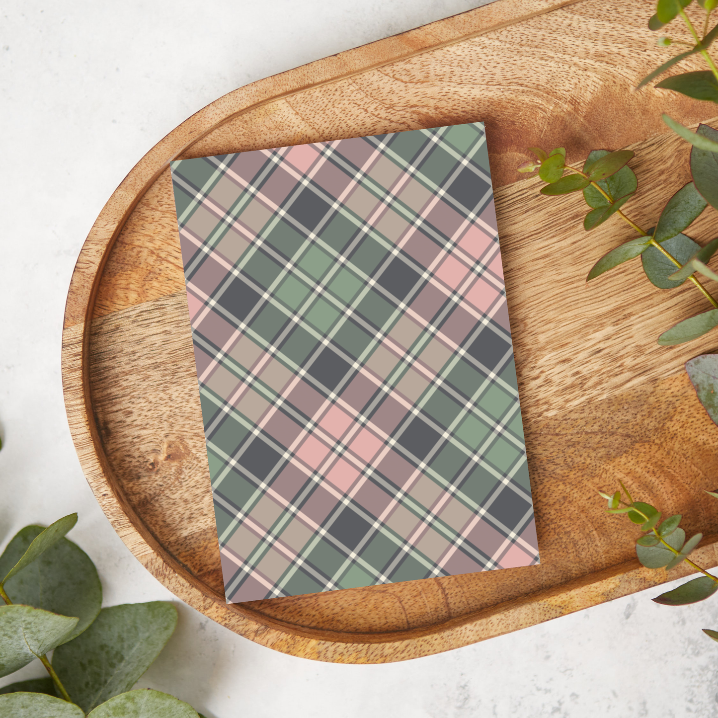 Rose & Sage Plaid A | VL10 | Image Transfer Paper