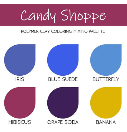 Candy Shoppe | Sculpey Premo | Polymer Clay Color Recipes