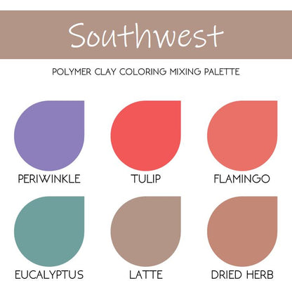 Southwest | Sculpey Premo | Polymer Clay Color Recipes