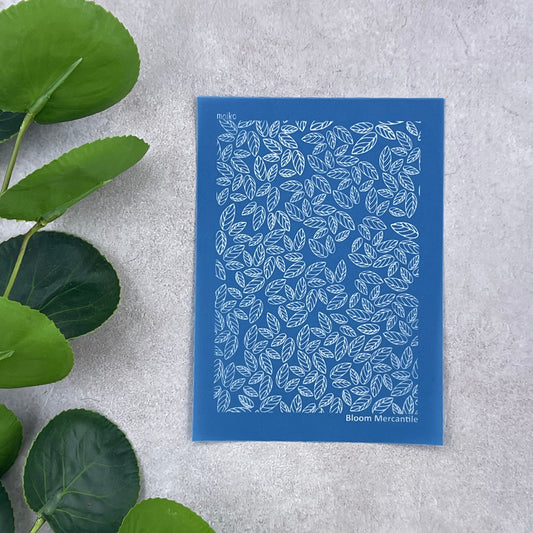 (Bloom Mercantile Exclusive) Tiny Falling Leaves Silk Screen