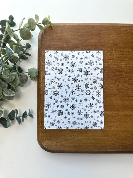 Snowflakes | WN04 | Image Transfer Paper