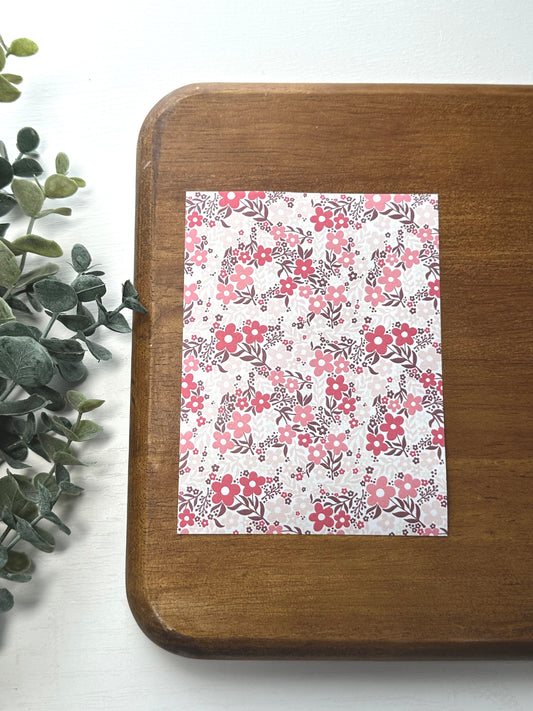 Pink Daisy Garden | DA07 | Image Transfer Paper