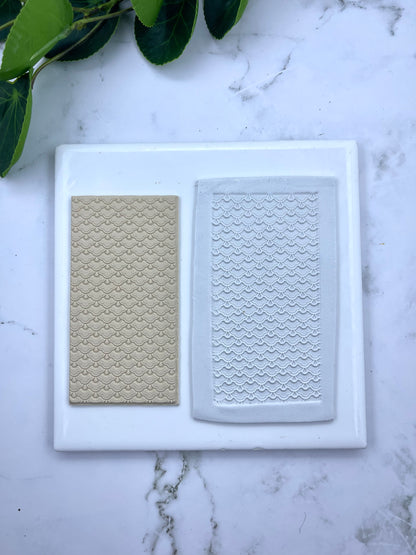 Nested Scallops | Texture Mat