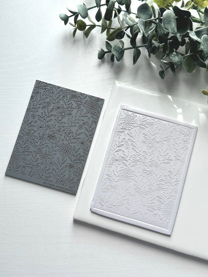 Floral Doodle Fineline | Texture Mat