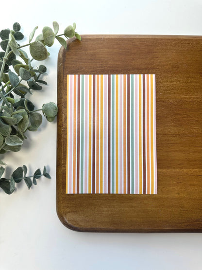 Retro Stripes | RT01 | Image Transfer Paper