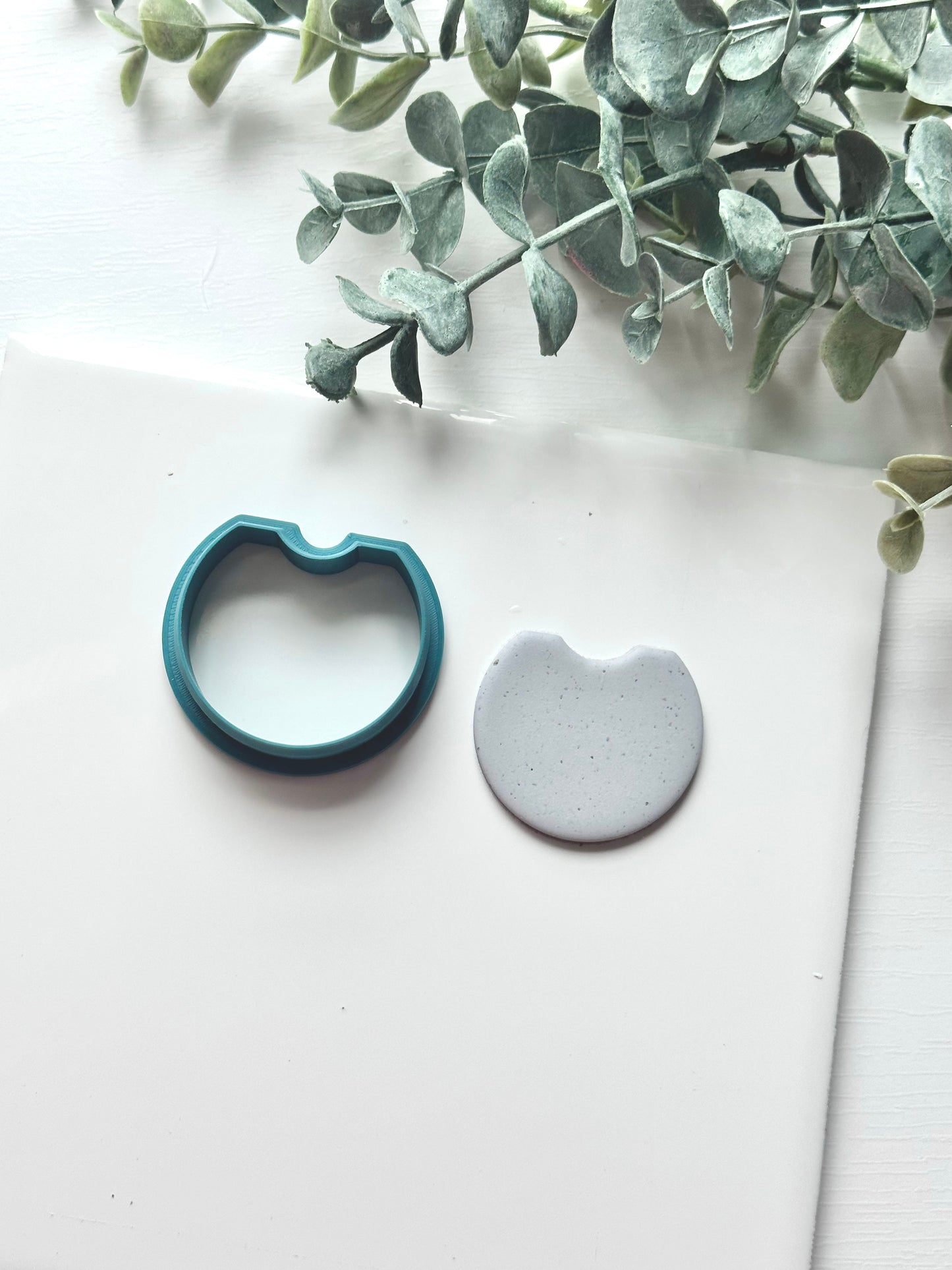 Notched Circle | Polymer Clay Cutter